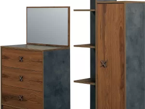 cross genç odası takımı – detay görünüm