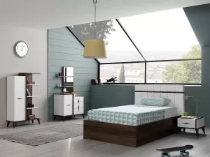 milan genç odası takımı – detay görünüm