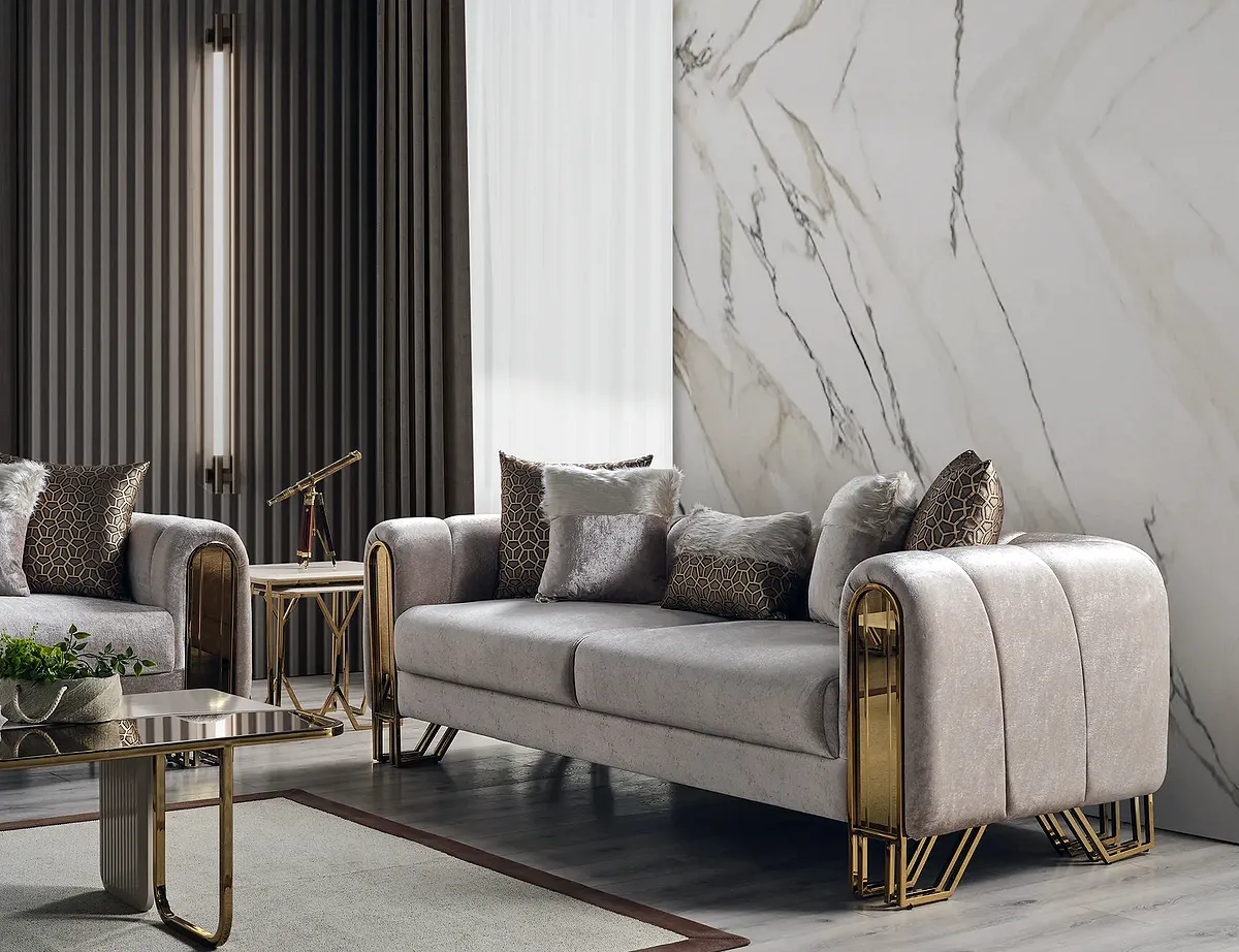 Solo Gold Koltuk Takımı solo gold koltuk takımı – detay görünüm