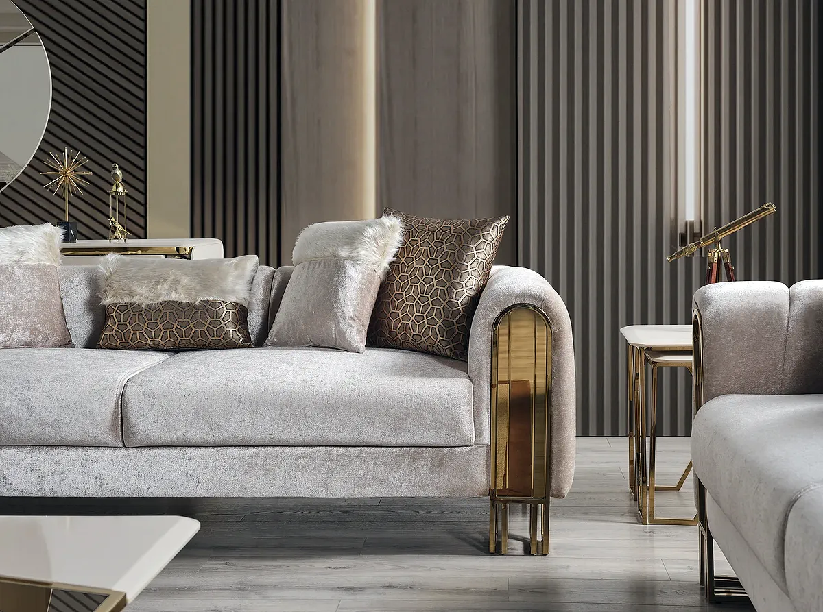 Solo Gold Koltuk Takımı solo gold koltuk takımı – detay görünüm