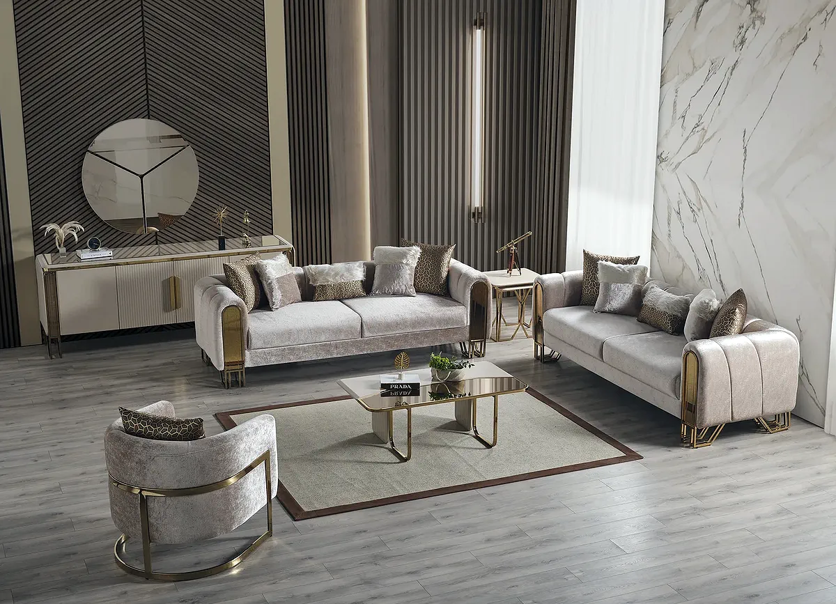 Solo Gold Koltuk Takımı solo gold koltuk takımı – detay görünüm