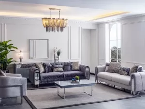 solo gümüş koltuk takımı – genel görünüm