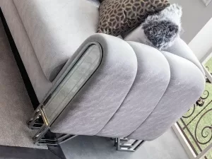 solo gümüş koltuk takımı – detay görünüm