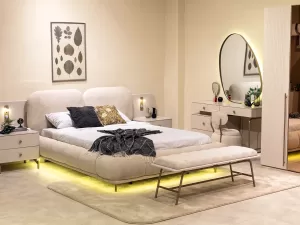 eva lüks yatak odası takımı – genel görünüm