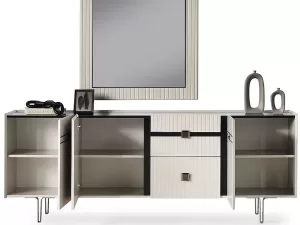 akra yemek odası takımı – detay görünüm